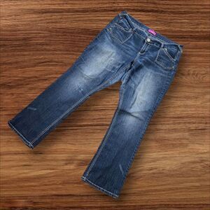 Loop 18 Denim Straight Leg Stretch Jeans Plus Size